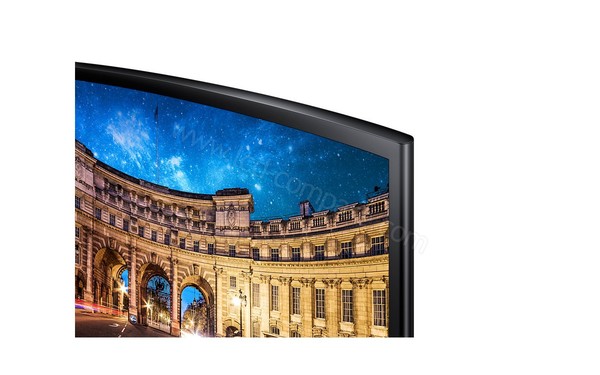 SAMSUNG C24F390FHU - Zoom sur le coin sup&eacute;rieur droit