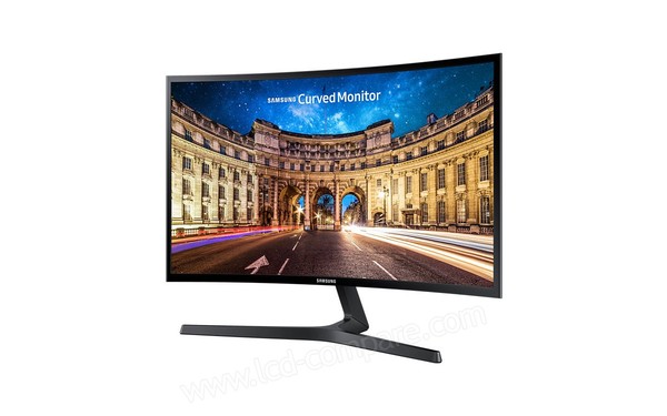 SAMSUNG C24F396FHU - Vue 3/4 droite