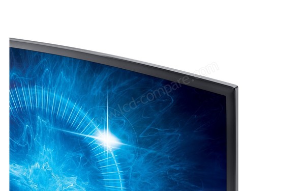 SAMSUNG C24FG70FQU - Zoom sur le coin sup&eacute;rieur droit