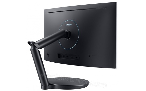 SAMSUNG C24FG70FQU - Vue 3/4 arri&egrave;re