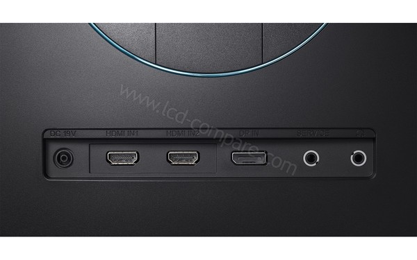 SAMSUNG C24FG73FQU - Connectique