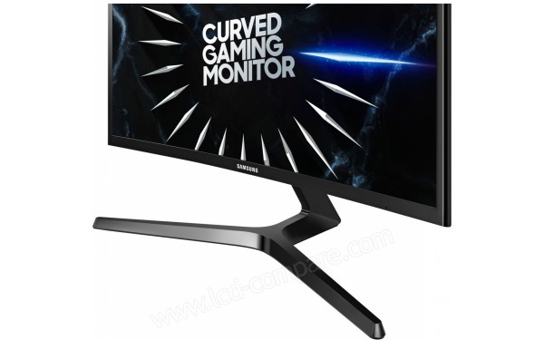 SAMSUNG C24RG52FZR - Zoom sur la partie basse