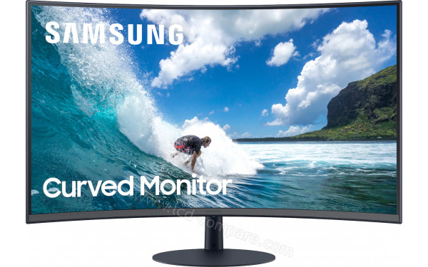 SAMSUNG C24T550FDR - Vue de face