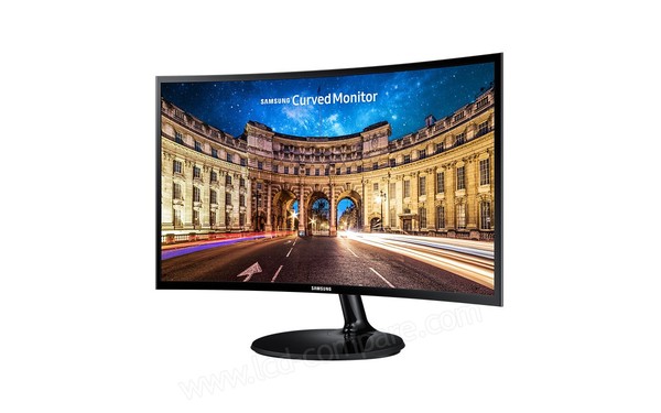 SAMSUNG C27F390FHR - Vue 3/4 droite 1