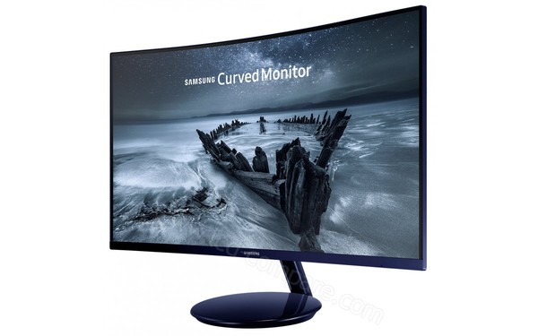 SAMSUNG C27H580FDU - Vue 3/4 droite