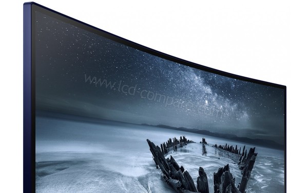 SAMSUNG C27H580FDU - Zoom sur le coin sup&eacute;rieur gauche