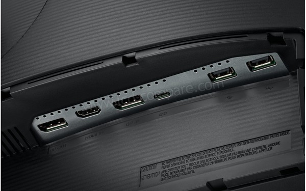 SAMSUNG C27H800FCU - Connectique