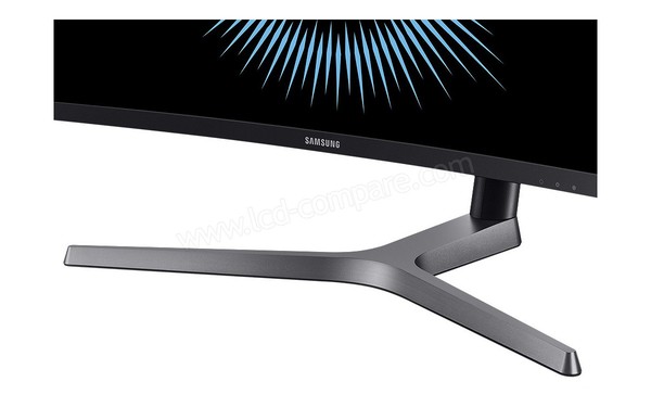 SAMSUNG C27HG70QQU - Zoom sur la partie basse