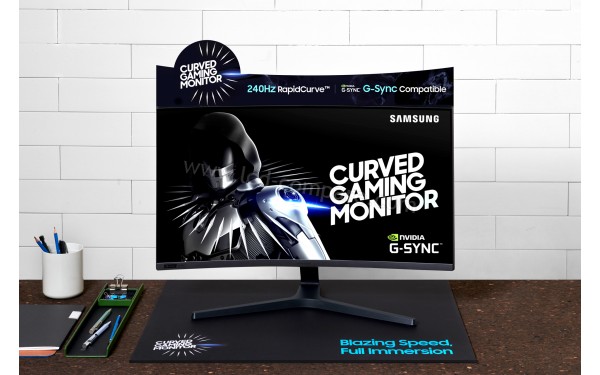 SAMSUNG C27RG50 - Mise en situation