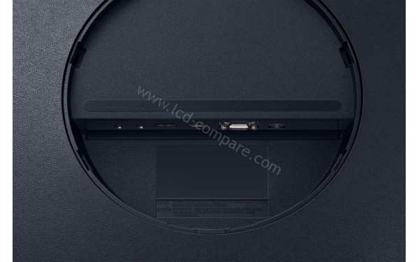 SAMSUNG C27T550FDR - Connectiques