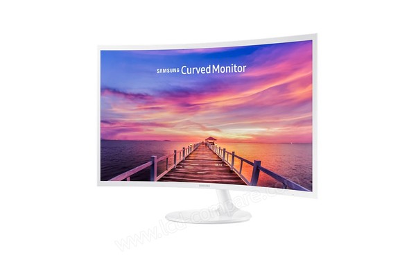 SAMSUNG C32F391FWU - Vue 3/4 droite
