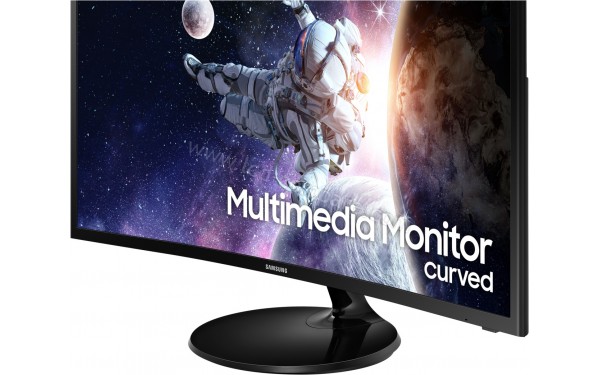 SAMSUNG C32F39MFU - Zoom sur la partie basse