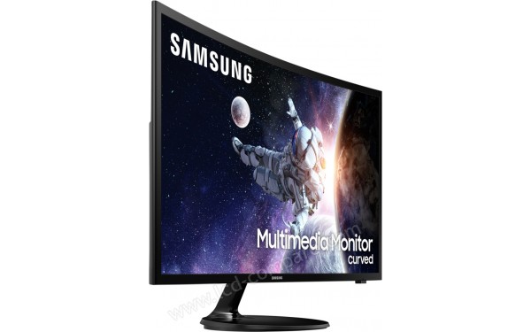 SAMSUNG C32F39MFU - Vue 3/4 gauche