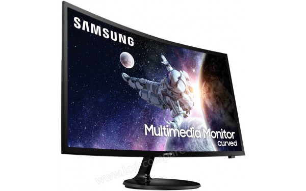 SAMSUNG C32F39NFU - Vue 3/4 gauche