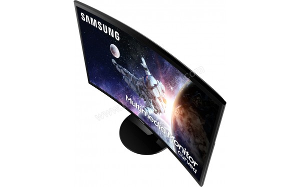 SAMSUNG C32F39NFU - Vue en contre-plong&eacute;e