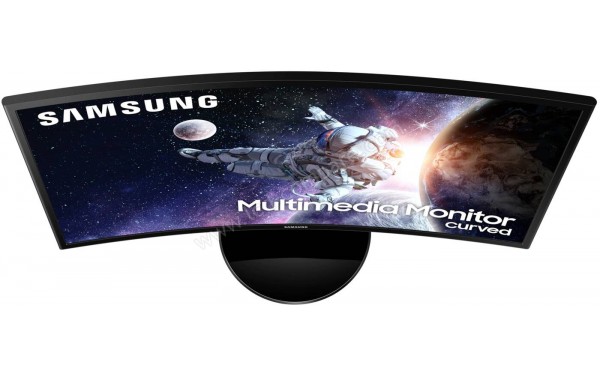 SAMSUNG C32F39NFU - Vue en contre-plong&eacute;e