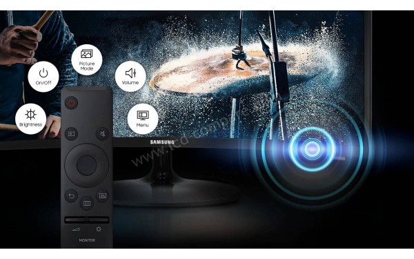 SAMSUNG C32F39NFU - T&eacute;l&eacute;commande incluse