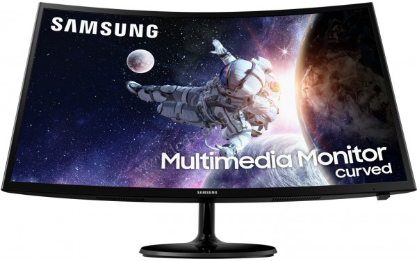 SAMSUNG C32F39NFU - Vue en contre-plong&eacute;e