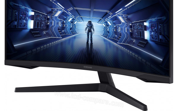 SAMSUNG C32G54TQBU - Zoom sur la partie basse