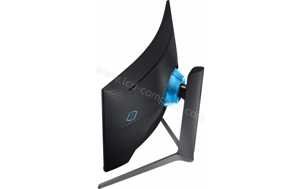 SAMSUNG C32G73TQSR - Vue 3/4 arri&egrave;re en perspective