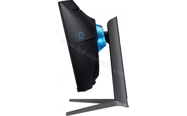SAMSUNG C32G74TQSR - Vue de profil bascul&eacute; vers l'avant