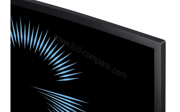 SAMSUNG C32HG70QQU - Zoom sur le coin sup&eacute;rieur droit