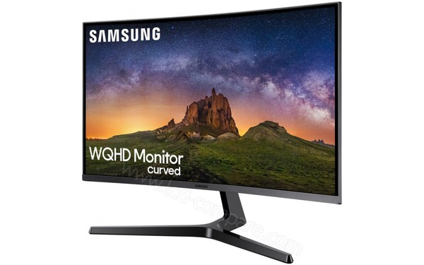 SAMSUNG C32JG50QQU - Vue 3/4 droite
