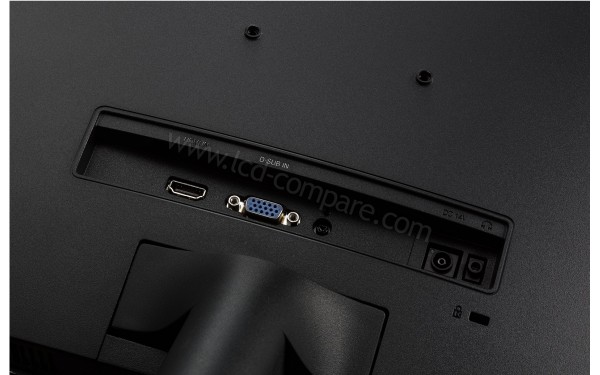 SAMSUNG C32R502FHR - Connectiques