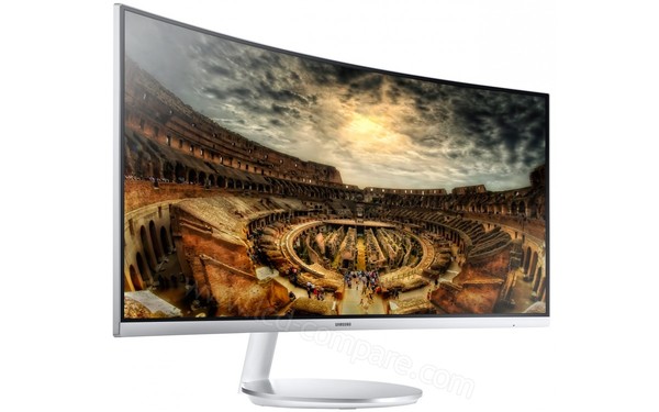 SAMSUNG C34F791WQU - Vue 3/4 gauche