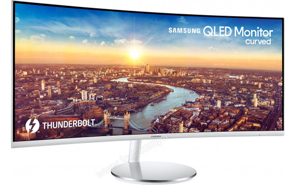 SAMSUNG C34J791WTP - Vue 3/4 gauche