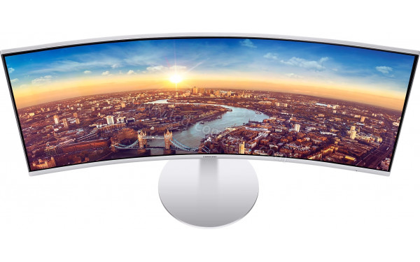SAMSUNG C34J791WTP - Vue en plong&eacute;e