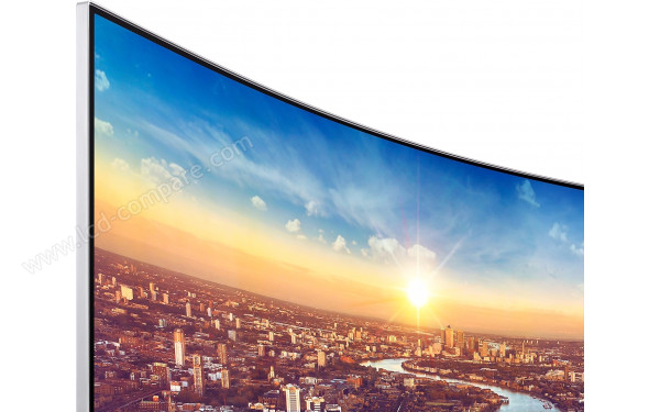 SAMSUNG C34J791WTP - Zoom sur le coin sup&eacute;rieur gauche