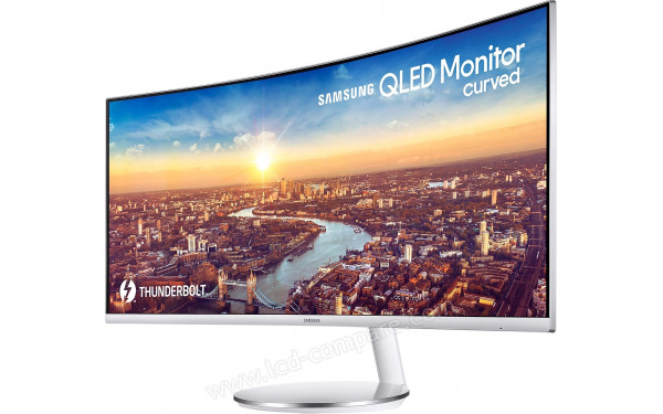 SAMSUNG C34J791WTP - Vue 3/4 droite
