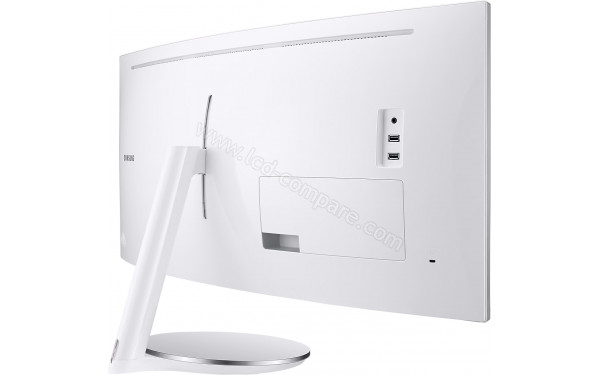 SAMSUNG C34J791WTP - Vue 3/4 arri&egrave;re