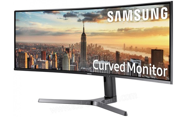 SAMSUNG C43J890DKU - Vue 3/4 droite