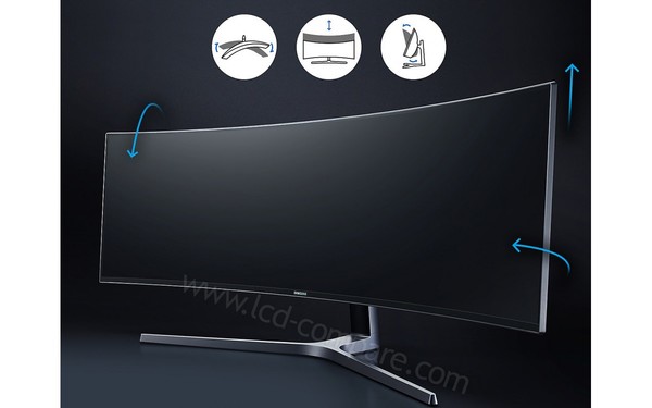 SAMSUNG C49HG90DMU - Socle HAS