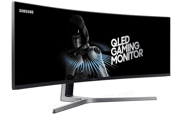 SAMSUNG C49HG90DMU - Vue 3/4 gauche 2