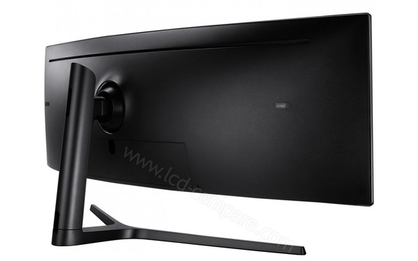 SAMSUNG C49J890DKU - Vue 3/4 arri&egrave;re