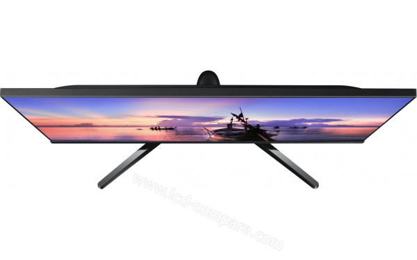 SAMSUNG F24T350FHR - Vue plong&eacute;e de face