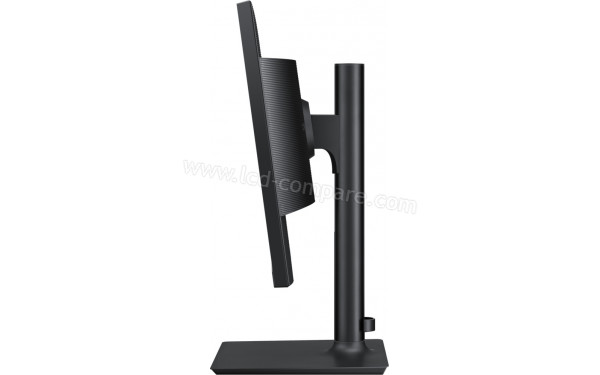SAMSUNG F24T650FYR - Vue de profil avec inclinaison vers le bas