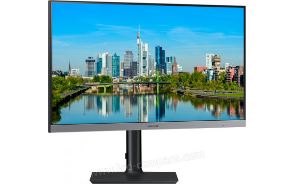 SAMSUNG F24T650FYR - Vue de face avec rotation vers la droite