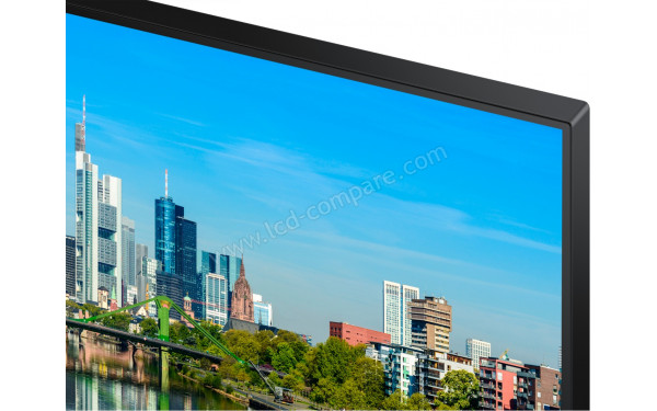 SAMSUNG F24T650FYR - Zoom sur le design quasiment sans bords