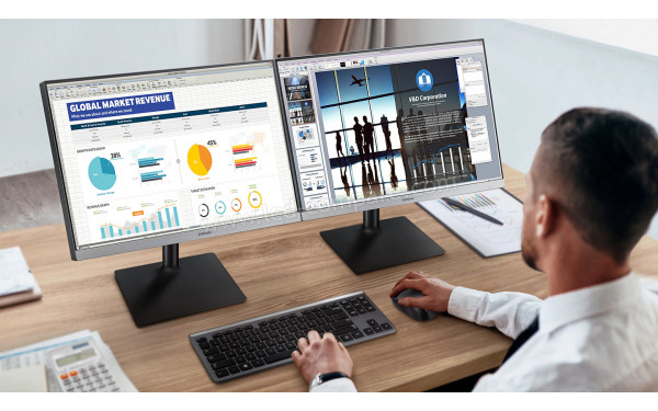 SAMSUNG F24T650FYR - Mise en situation