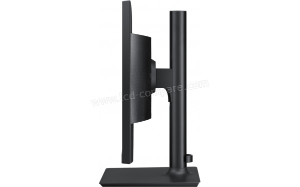SAMSUNG F24T650FYR - Vue de profil en position basse