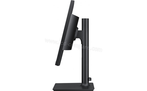 SAMSUNG F24T650FYR - Vue de profil avec inclinaison vers le haut