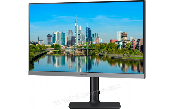 SAMSUNG F24T650FYU - Vue de face avec rotation vers la gauche