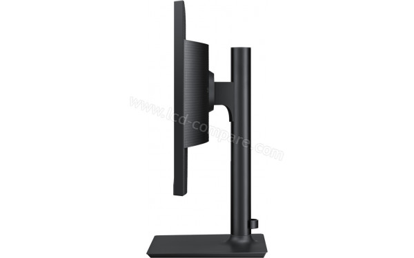 SAMSUNG F24T650FYU - Vue de profil en position haute