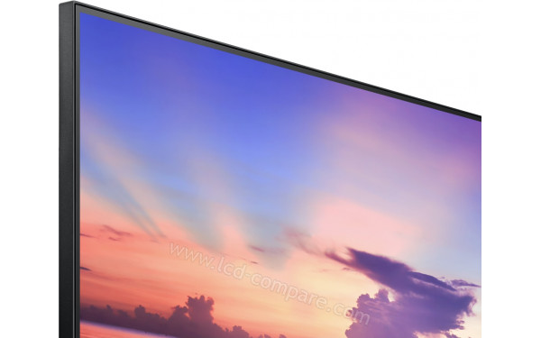 SAMSUNG F27T350FHR - Zoom sur le coin sup&eacute;rieur gauche