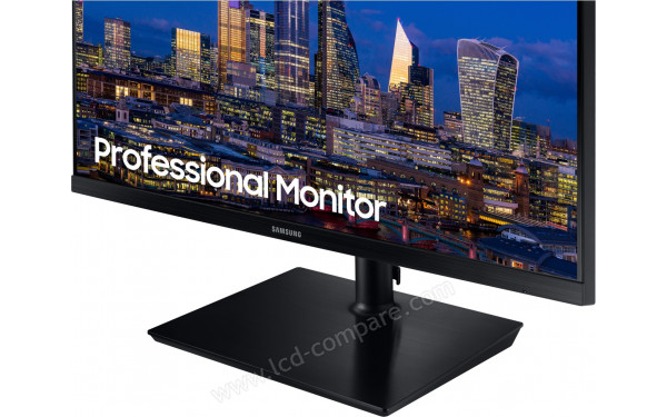 SAMSUNG F27T850QWR - Zoom sur la partie basse