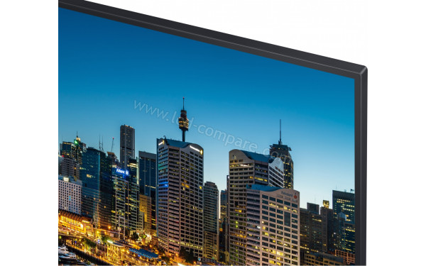 SAMSUNG F32TU870VR - Zoom sur le coin sup&eacute;rieur droit